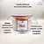 VELA AROMATICA PISTACHE- 100% CERA VEGETAL - VEGANA - 100G - SMELL - Imagem 2