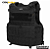 CAPA DE COLETE COMANFY PREDADOR G5 III-A EM CORDURA® 1000D - PRETO - Imagem 2