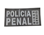 Emborrachado Polícia Penal MG - Monocromático(cinza) Costas colete - Imagem 1