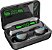 Fone de ouvido in-ear Gamer sem fio Bluetooth F9-5 TWS potente - Imagem 1