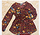 camisa feminina estampa floral manga longa - Imagem 5