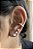 Trios de brincos zircônia Coração 3/4/5mm - Imagem 3