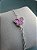 Pulseira borboleta rosa infantil - Imagem 1