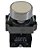 BOTÃO PULSADOR FACEADO 22MM METÁLICO M20AFR-W-1A -  BRANCO  1NA METALTEX - Imagem 1