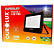REFLETOR LED SLIM 150W PRETO 6500K OUROLUX - Imagem 1