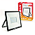 REFLETOR LED 100W 6500K BRANCO FRIO BIV PRETO OUROLUX - Imagem 1