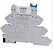 RELÉ INTERFACE JZ1RC3+PRT8-1 1REV 6A 24VCA/CC COM BASE PRZ-1R-24 METALTEX - Imagem 1