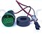 AMPERIMETRO DIGITAL 50-380VC 0-100A C/ TC A20-3G 22MM VERDE METALTEX - Imagem 1