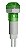 LAMPADA OLHO DE BOI COM RABICHO 220V VERDE JNG - Imagem 1