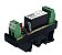 RELE ACOPLADOR INTERFACE 8A 24VCA/VCC 1REV. Q1R-24 METALTEX - Imagem 1