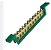 BARRAMENTO TERRA 11 TERM VERDE FIX 89,0 E 119,0MM STECK - Imagem 1