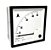 AMPERIMETRO ANALOGICO FM96 50/5A 96 X 96 SASSI - Imagem 1