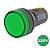 SINALEIRO LED 220VCA L20-AR2-GP IP65 VERDE 22MM METALTEX - Imagem 1