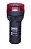 SINALIZADOR LED SONORO 22MM 24VCA/CC (BZ20-7L-R) VERMELHO METALTEX - Imagem 1