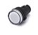 SINALEIRO LED 220VCA AD1622DW BRANCO JNG - Imagem 1