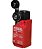 CHAVE FIM DE CURSO SEGURANÇA FS9504 2NF+1NA ATUADOR ROLETE COM HASTE METALTEX - Imagem 1