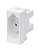 MODULO TOMADA 10A 2P+T BRANCA 2061 HABITAT FAME - Imagem 1