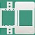 PLACA PARA CAIXINHA SISTEMA X 2 POSTO MODULAR 2847 HABITAT FAME - Imagem 2