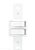 MODULO 2 INTERRUPTOR SIMPLES CONDULETE SB 2SS 0603 FAME - Imagem 1