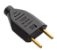 PINO MACHO 2P 10A PRETO 2140 FAME - Imagem 1