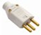 PINO MACHO 20A 250V 2P+T  CINZA 1730 FAME - Imagem 1