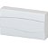 QUADRO SOBREPOR PVC PARA 18 DISJUNTORES DIN IP40 TAMPA OPACA BRUM - Imagem 1