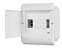 QUADRO DE EMBUTIR OURO BOX 8 DIN PORTA OPACA STECK - Imagem 2