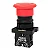 BOTÃO EMERGÊNCIA C/TRAVA 22MM VERMELHO - 1NF (P20BKR-R-1B) METALTEX - Imagem 1