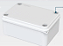 CAIXA DE PASSAGEM BRBO07 300 X 220 X 120 BRANCO BRUM - Imagem 1