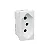 MODULO TOMADA 10A 2P+T-250V 615040 BC 1MD P/PLUS PIAL - Imagem 1