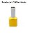 TERMINAL ILHOS/TUBO AMARELO DUPLO 6,00MM PCT C/100PC - Imagem 1