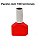 TERMINAL ILHOS/TUBO VERMELHO DUPLO 10,00MM PCT C/100PC - Imagem 1
