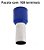 TERMINAL ILHOS/TUBO AZUL SIMPLES 16,00MM PCT C/100PC - Imagem 1