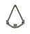 Kit Suporte De Azulejo De Metal Aladim Brindes (05 Unidades) - Imagem 2