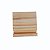 Kit Suporte De Madeira Pequeno Natural 6,5 Cm X 6,5 Cm Aladim Brindes (05 Unidades) - Imagem 4