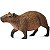 Figura Collecta - Capivara - 7cm de comprimento - Imagem 1