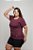 Baby Look Fitness Plus Size Feminina - Imagem 5