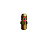 NIPLE CONEXAO AR/OLEO RETA 1/8 - BEEP TURBO - Imagem 1
