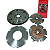 KIT EMBREAGEM MULTIDISCO LIGHT CARBONO ESTRIA 8V - CERAMIC POWER - Imagem 2