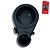 MUFLA DE CARBURADOR 2E/3E 90° PRETA - BEEP TURBO - Imagem 3