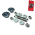 TRAVA DE PARACHOQUE PIN HOOD PRETO - IMP - Imagem 6