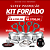 KIT FORJADO AP PISTÃO AFP 800CV + PINOS + ANEIS + BIELA SPA 600CV - Imagem 1