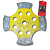 DISCO EMBREAGEM CHEVETTE 4 PASTILHAS S/ MOLA - EMBREMAX - Imagem 2