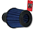 FILTRO DE AR UNIVERSAL DUPLO FLUXO MULTI100 AZUL - RS FILTER - Imagem 3