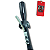 ALAVANCA DE ENGATE RAPIDO LINHA VW G1/G4 COM SENSOR PRETA - POKE - Imagem 2
