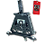 ALAVANCA DE ENGATE RAPIDO LINHA VW G1/G4 COM SENSOR PRATA - POKE - Imagem 4