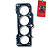 JUNTA DE CABEÇOTE MOTOR VW AP DE AÇO 85MM X 1,8MM - GENERAL JUNTAS - Imagem 2