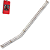 LINHA DE COMBUSTIVEL INOX VW LADO ESQ / 6AN - POKE - Imagem 1
