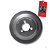 KIT COM 5 POLIAS COM RODA FONICA PRATA - RGTX - Imagem 2
