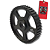 KIT COM 5 POLIAS COM RODA FONICA PRETO - RGTX - Imagem 4